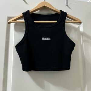 Black Women's Crop Top